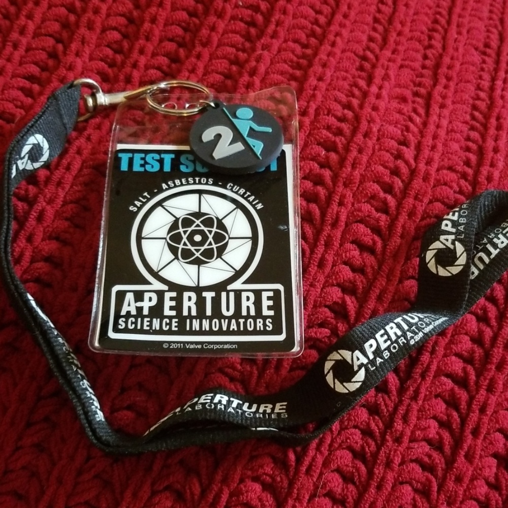 Portal 2 Lanyard